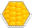 corn hexagonal stamp